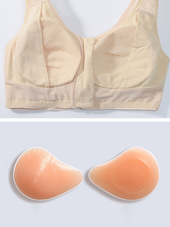 Comfort Silk Wrap Mastectomy Bra Super X Studio